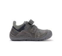 D.D.Step pantofi baieti Barefoot 20-25 Khaki cu gri