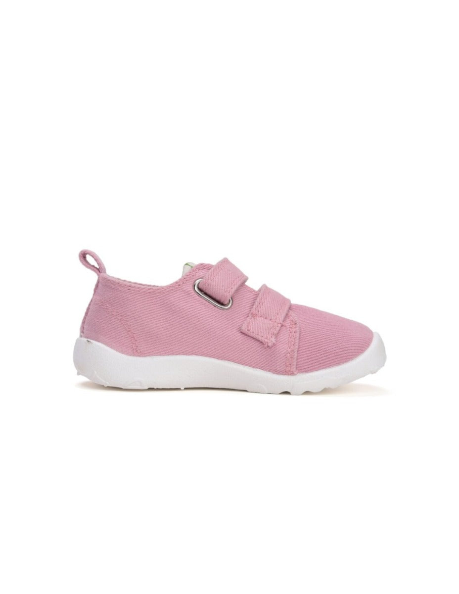 D.D.Step pantofi fete Barefoot de interior 26-31 Pink cu norisor