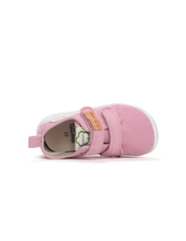 D.D.Step pantofi fete Barefoot de interior 26-31 Pink cu norisor