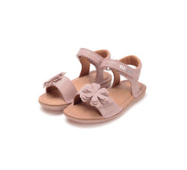 D.D.Step sandale fetite 26-31 Baby Pink cu floare mare