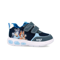 Garvalin Biomecanics pantofi baieti cu LED 22-34 Mat Azul Bluey