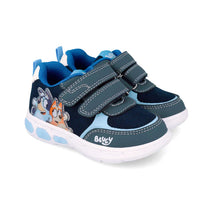 Garvalin Biomecanics pantofi baieti cu LED 22-34 Mat Azul Bluey