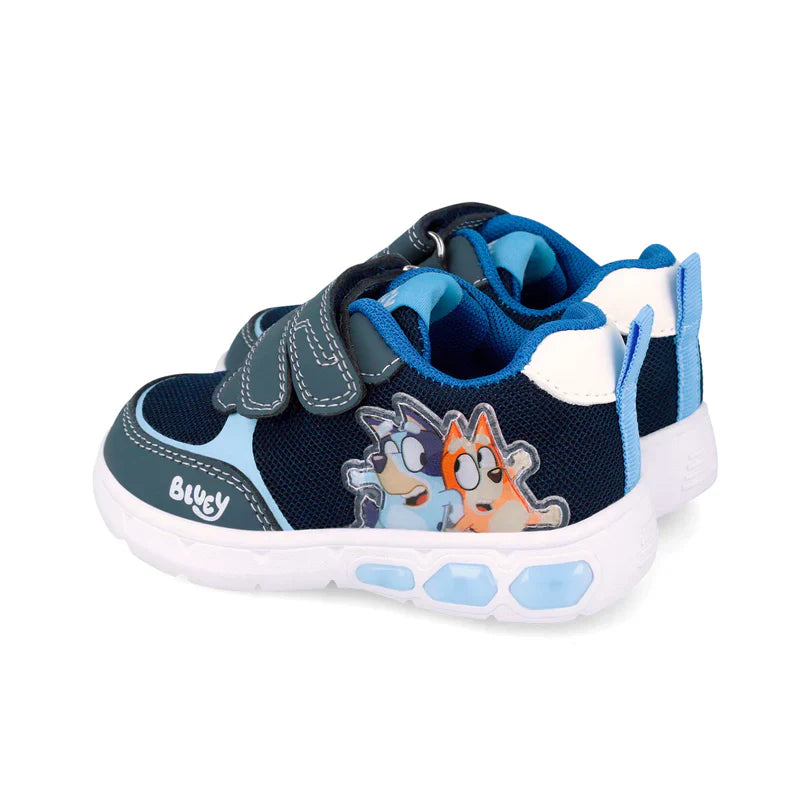 Garvalin Biomecanics pantofi baieti cu LED 22-34 Mat Azul Bluey