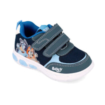 Garvalin Biomecanics pantofi baieti cu LED 22-34 Mat Azul Bluey