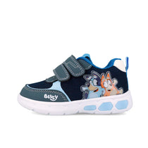 Garvalin Biomecanics pantofi baieti cu LED 22-34 Mat Azul Bluey