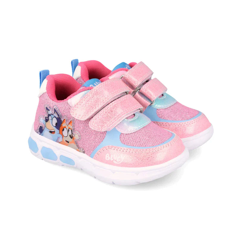 Garvalin Biomecanics pantofi fete cu LED 22-34 Mat Rosa Bluey