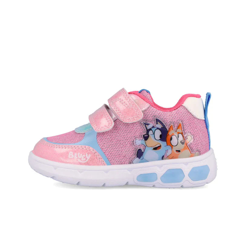 Garvalin Biomecanics pantofi fete cu LED 22-34 Mat Rosa Bluey