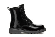 Geox bocanci fete 24-27 Black lucios