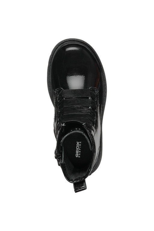 Geox bocanci fete 28-35 Black lucios