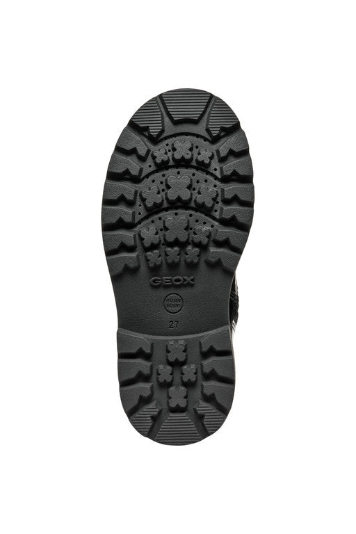 Geox bocanci fete 28-35 Black lucios