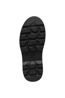 Geox bocanci fete 28-35 Black /Dark Silver cu stea