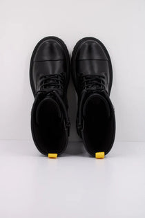 Geox bocanci fete inalti cu siret si fermoar 31-35 Black