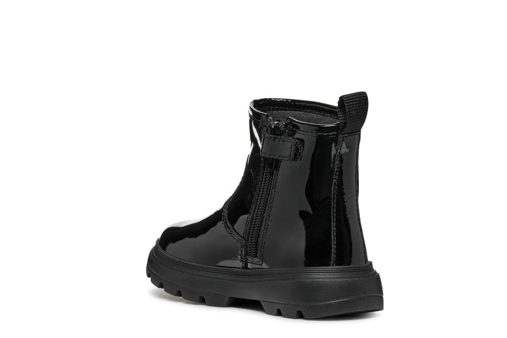 Geox botina fete captusite 20-23 Black cu stea
