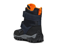 Geox botine baieti captusite si impermeabile Amphibiox 28-35 Navy