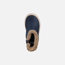 Geox botine fete imblanite 24-27 Navy cu ursulet