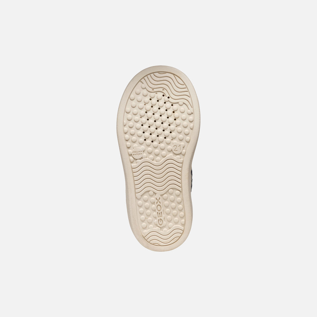 Geox botine fete imblanite 24-27 Navy cu ursulet