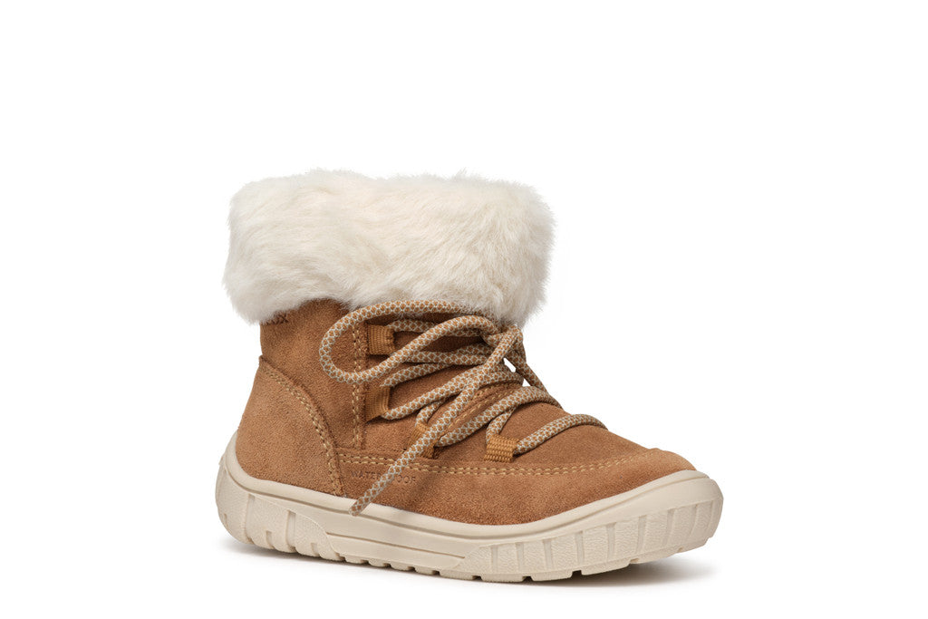 Geox botine fete imblanite Waterproof 20-23 Whisky Imagine secundară a produsului