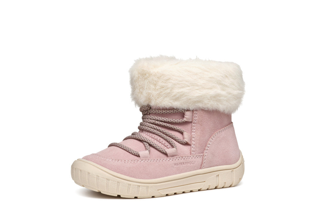 Geox botine fete imblanite Waterproof 24-27 Old Rose
