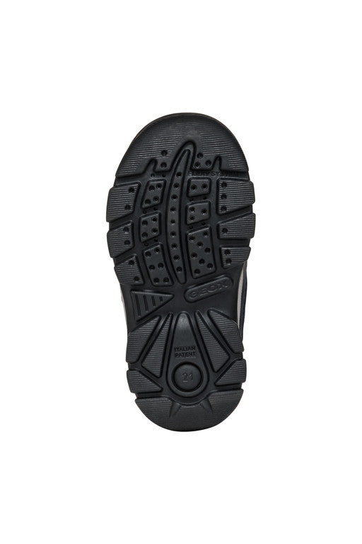 Geox cizme baieti de zapada imblanite si impermeabile Amphibiox 20-23 Navy/Dark Avio