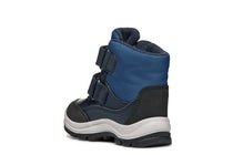 Geox cizme baieti de zapada imblanite si impermeabile Amphibiox 20-23 Navy/Dark Avio