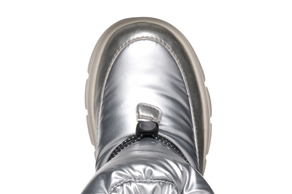 Geox cizme fete captusite si impermeabile Amphibiox 28-35 Willaboom Silver