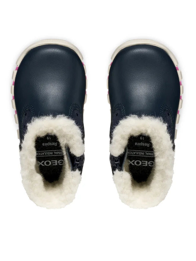 Geox cizme fete imblanite Iupidoo 18-26 Navy/Fuchsia