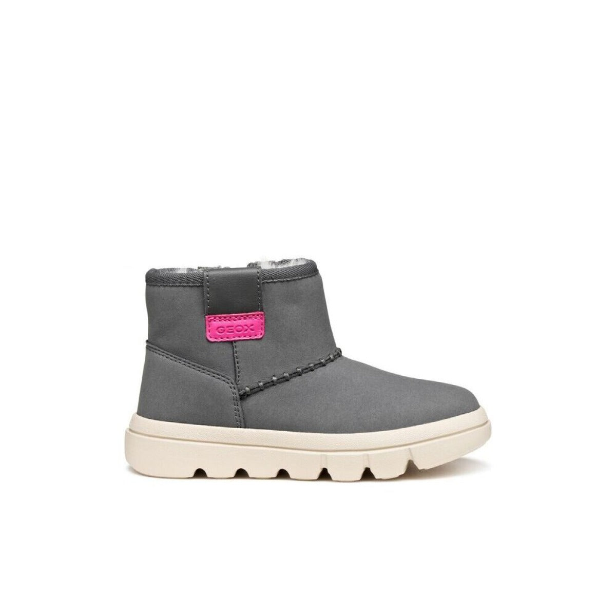 Geox cizme fete imblanite Willaboom 28-35 Dark Grey Imagine principală a produsului