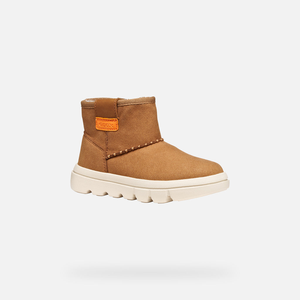 Geox cizme fete imblanite Willaboom 24-27 Whisky