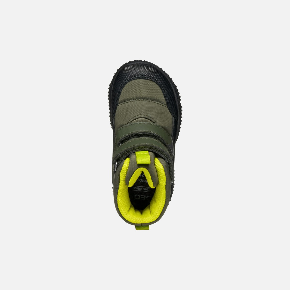 Geox ghete baieti captusite Baltic Amphibiox 20-23 Dk.Green/ Lime Green