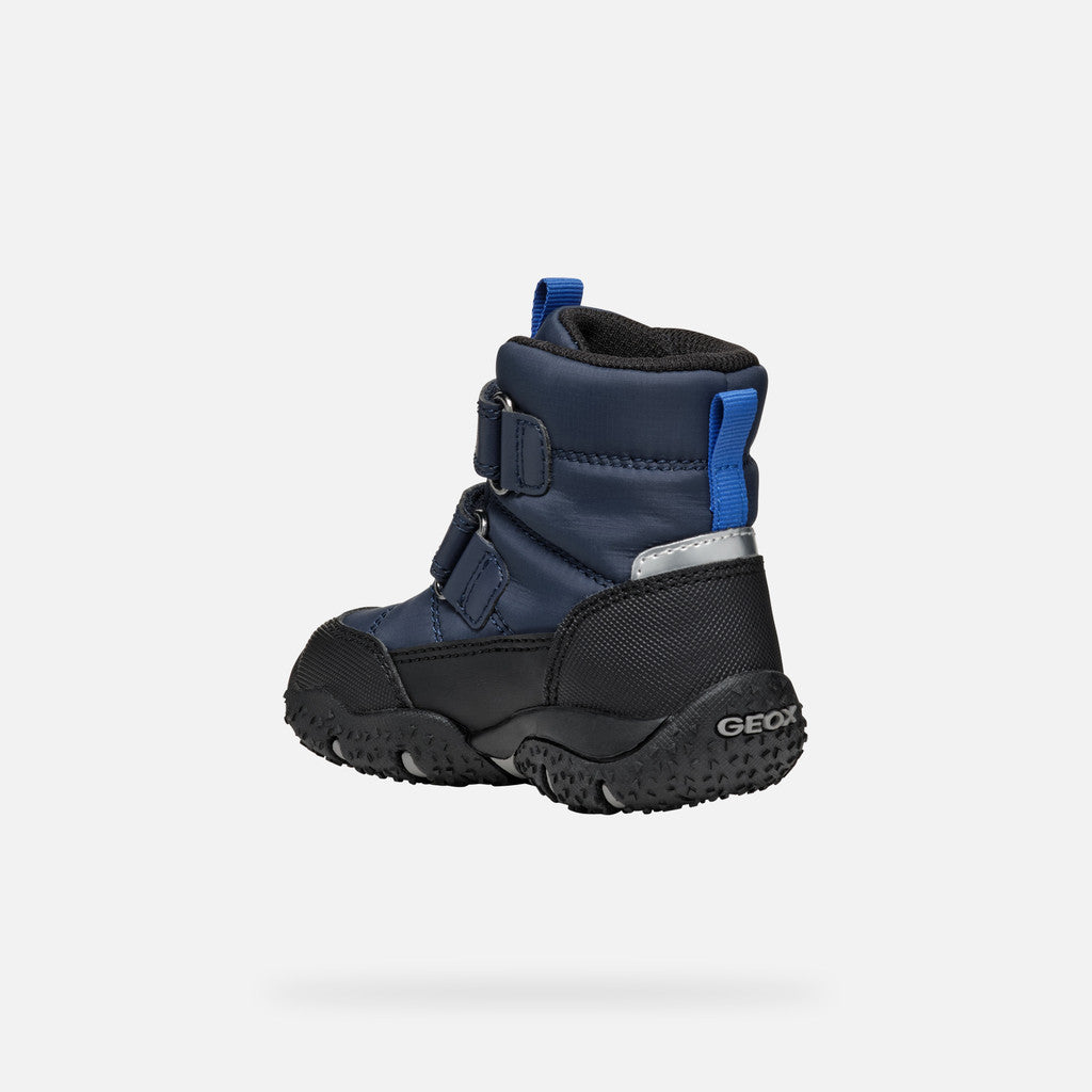 Geox ghete baieti captusite Baltic Amphibiox 20-23 Navy/Royal