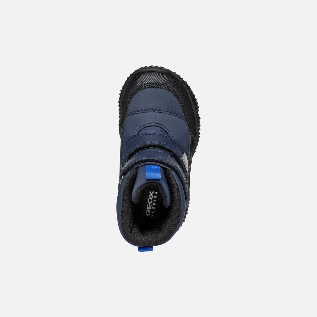 Geox ghete baieti captusite Baltic Amphibiox 20-23 Navy/Royal