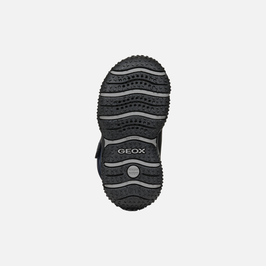 Geox ghete baieti captusite Baltic Amphibiox 20-23 Navy/Royal