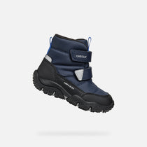 Geox ghete baieti captusite Baltic Amphibiox 20-23 Navy/Royal