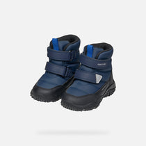 Geox ghete baieti captusite Baltic Amphibiox 20-23 Navy/Royal