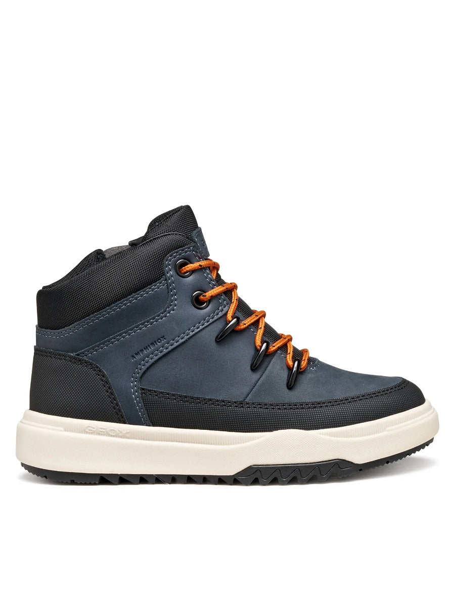 Geox ghete baieti captusite Bunshee Amphibiox 28-35 Denim Imagine secundară a produsului