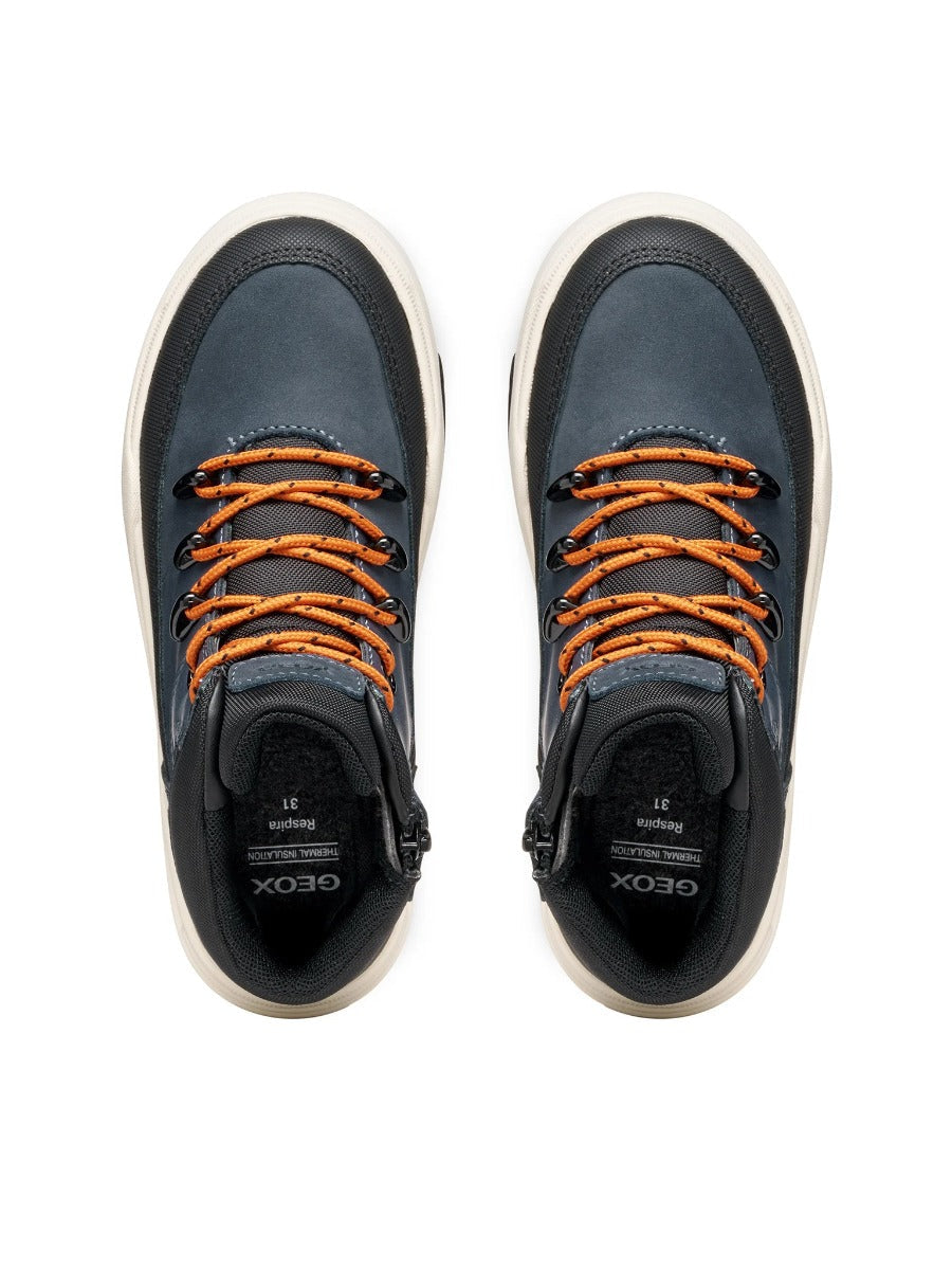 Geox ghete baieti captusite Bunshee Amphibiox 28-35 Denim