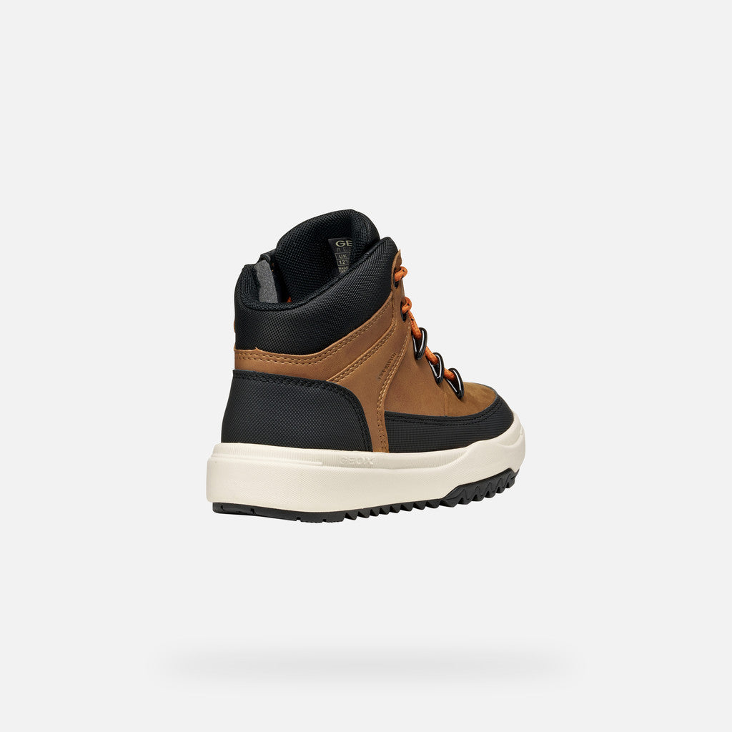 Geox ghete baieti captusite Bunshee Amphibiox 36-37 Light Brown