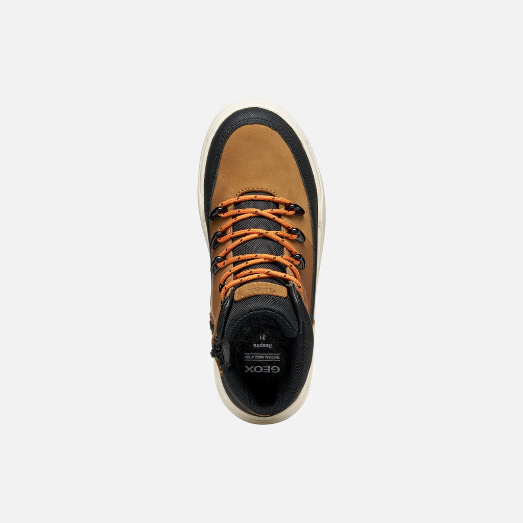 Geox ghete baieti captusite Bunshee Amphibiox 36-37 Light Brown
