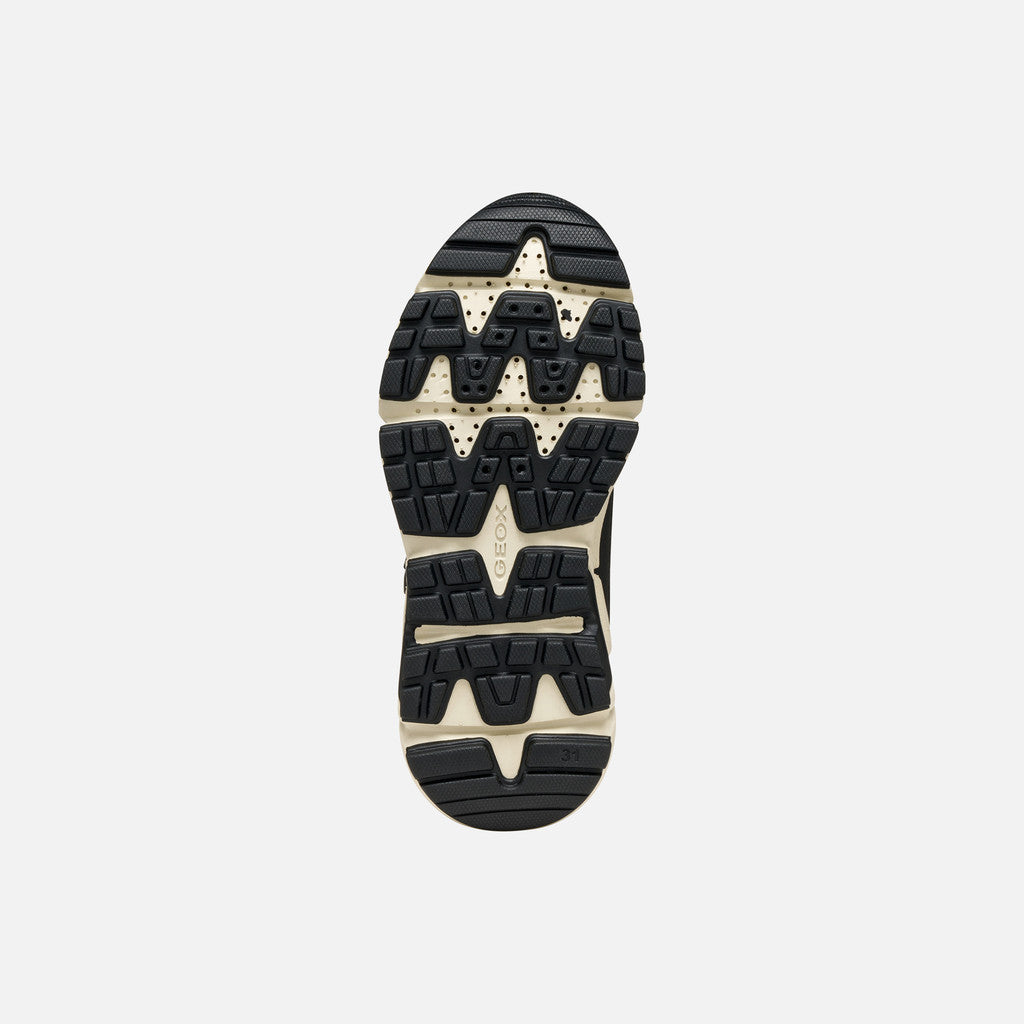 Geox ghete baieti captusite Flexyper Plus Amphibiox 28-35 Black/Military