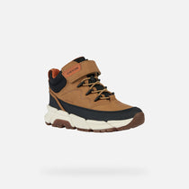 Geox ghete baieti captusite Flexyper Plus Amphibiox 28-35 Dark Yellow/Black