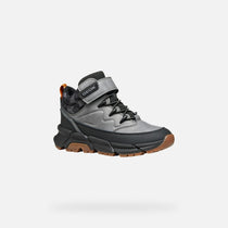 Geox ghete baieti captusite Flexyper Plus Amphibiox 28-35 Grey/Black