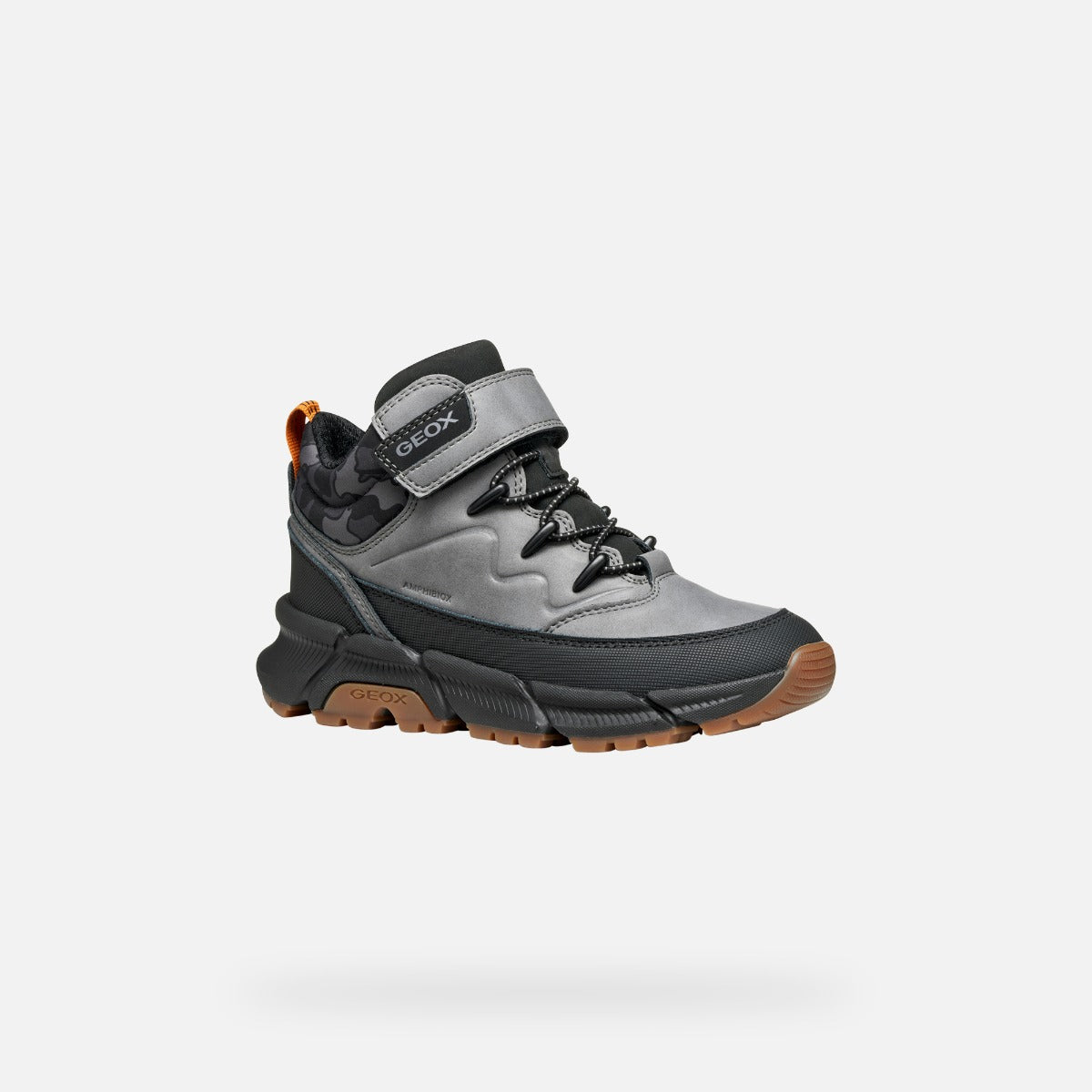 Geox ghete baieti captusite Flexyper Plus Amphibiox 36-37 Grey/Black