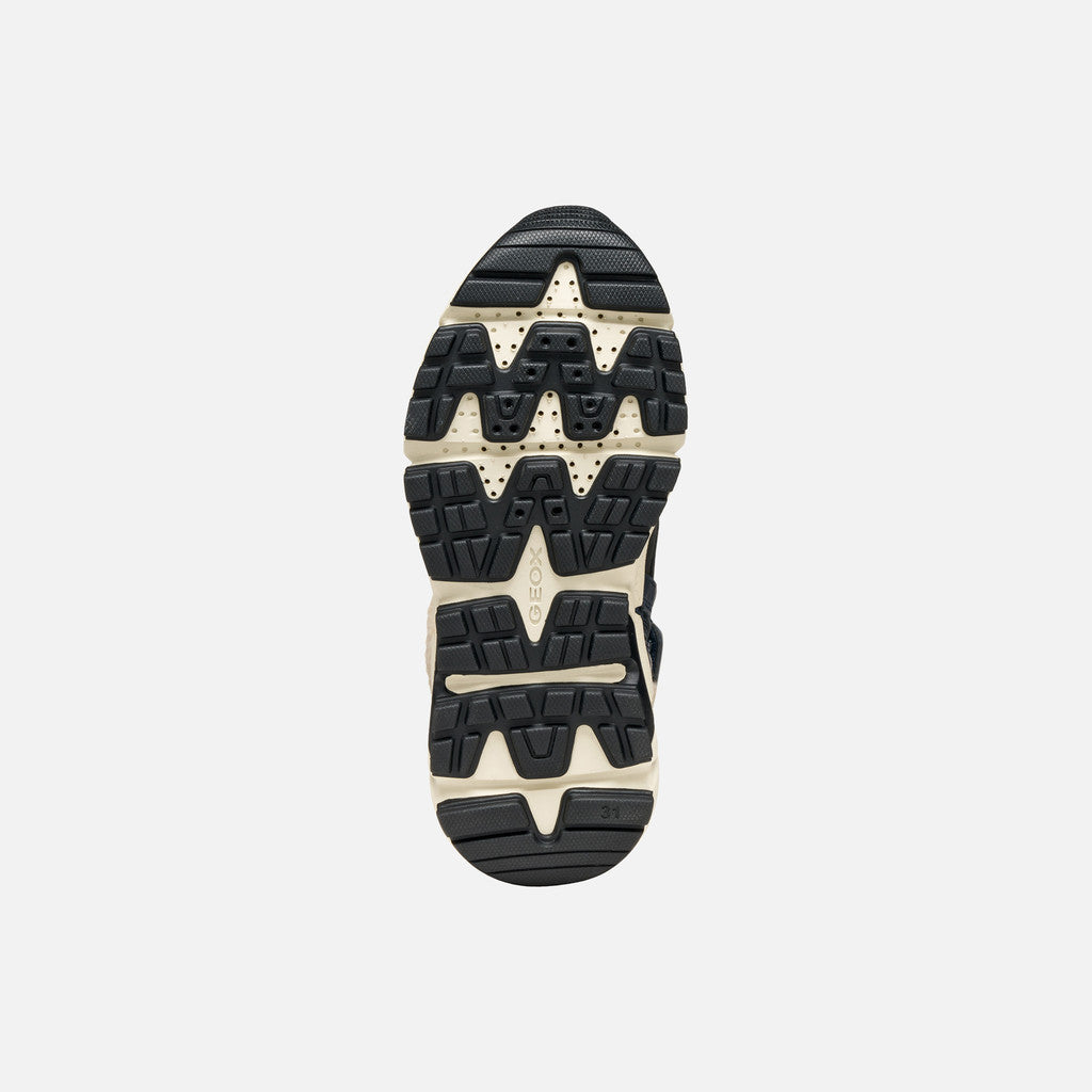 Geox ghete baieti captusite Flexyper Plus Amphibiox 36-37 Navy/Dark Orange