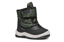 Geox ghete baieti captusite si impermeabile Amphibiox 24-27 Black/Forest