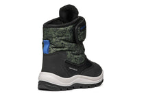 Geox ghete baieti captusite si impermeabile Amphibiox 24-27 Black/Forest