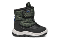 Geox ghete baieti captusite si impermeabile Amphibiox 20-23 Black/Forest