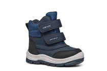 Geox ghete baieti captusite si impermeabile Amphibiox 20-23 Navy