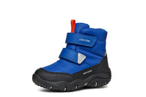 Geox ghete baieti captusite si impermeabile Amphibiox 20-23 Royal/Orange