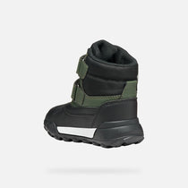 Geox ghete baieti captusite Trekkyup Amphibiox 20-23 Dark Green/Black