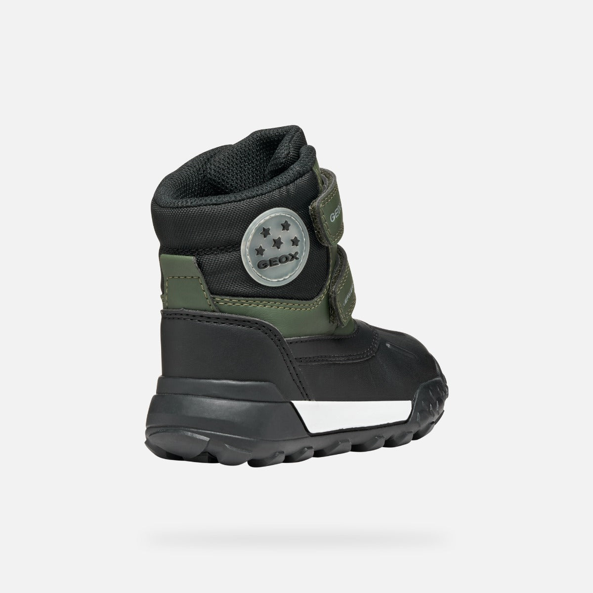 Geox ghete baieti captusite Trekkyup Amphibiox 20-23 Dark Green/Black